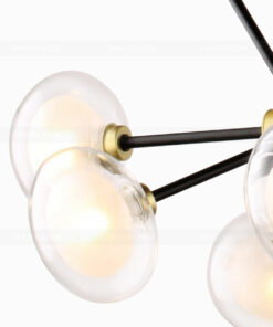 Đèn chùm trang trí hiện đại thủy tinh 12 bóng D3190