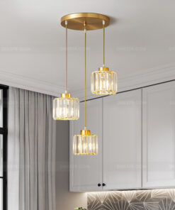 Đèn thả trang trí thủy tinh D3068G/3