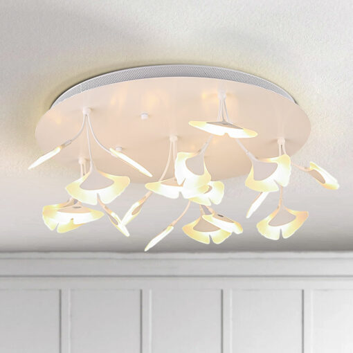Đèn ốp trần LED lá ngân hạnh D5008/16