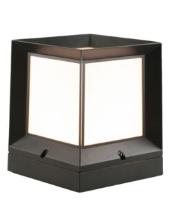 Đèn trụ cổng, cột ô vuông hiện đại Q321