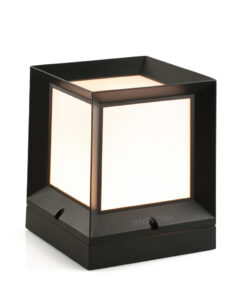 Đèn trụ cổng, cột ô vuông hiện đại Q321