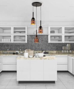 Đèn thả bàn ăn 3 bóng D3177/3