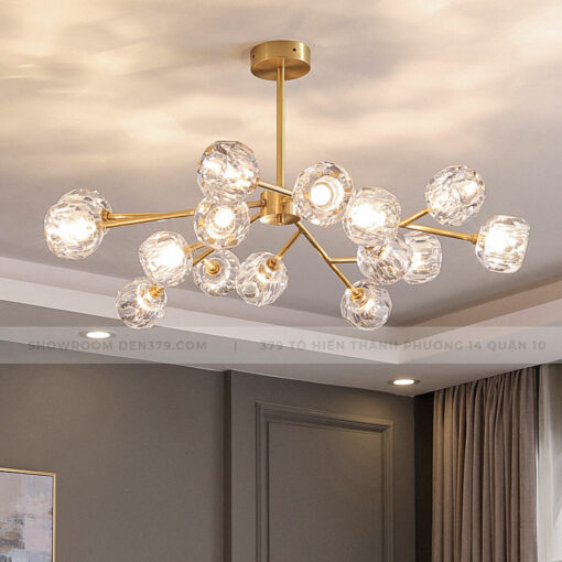 Đèn chùm trang trí pha lê hiện đại DK6415