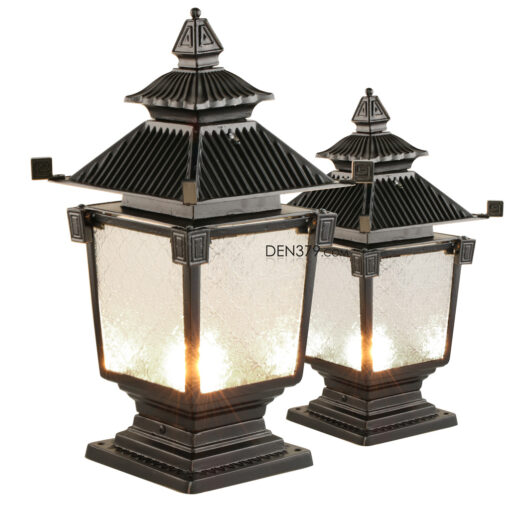 Đèn trụ trang trí ngoài trời tân cổ điển QC6225