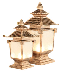 Đèn trụ trang trí cột, cổng tân cổ điển QC6226