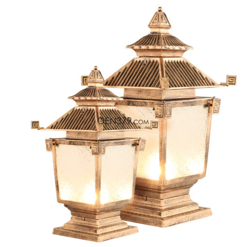 Đèn trụ trang trí cột, cổng tân cổ điển QC6226