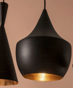 Đèn thả trang trí chụp hợp kim sơn tĩnh điện DH28