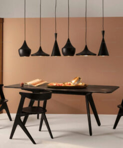 Đèn thả trang trí chụp hợp kim sơn tĩnh điện DH28