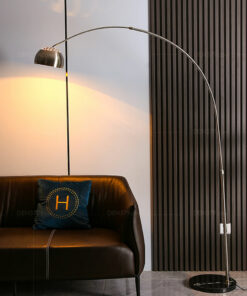 Đèn cây inox đọc sách phòng khách DH518