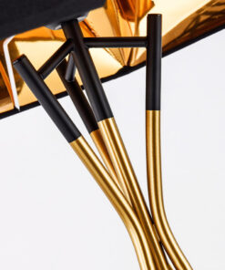 Đèn sàn 3 chân chụp đen hiện đại FA217