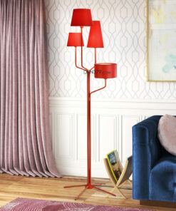 Đèn sàn trang trí FK51209/R (Màu đỏ)