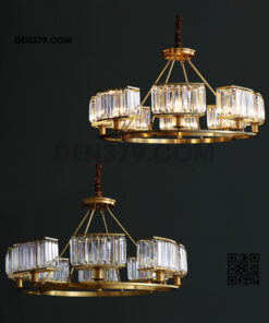 Đèn chùm pha lê trang trí cao cấp DA1167