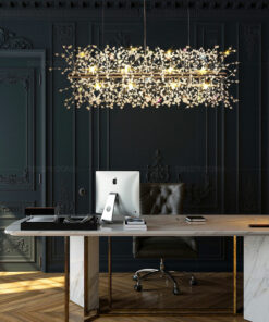 Đèn thả trang trí,đèn thả pha lê, đèn thả,đèn thả trang trí bàn ăn,đèn chùm bàn ăn