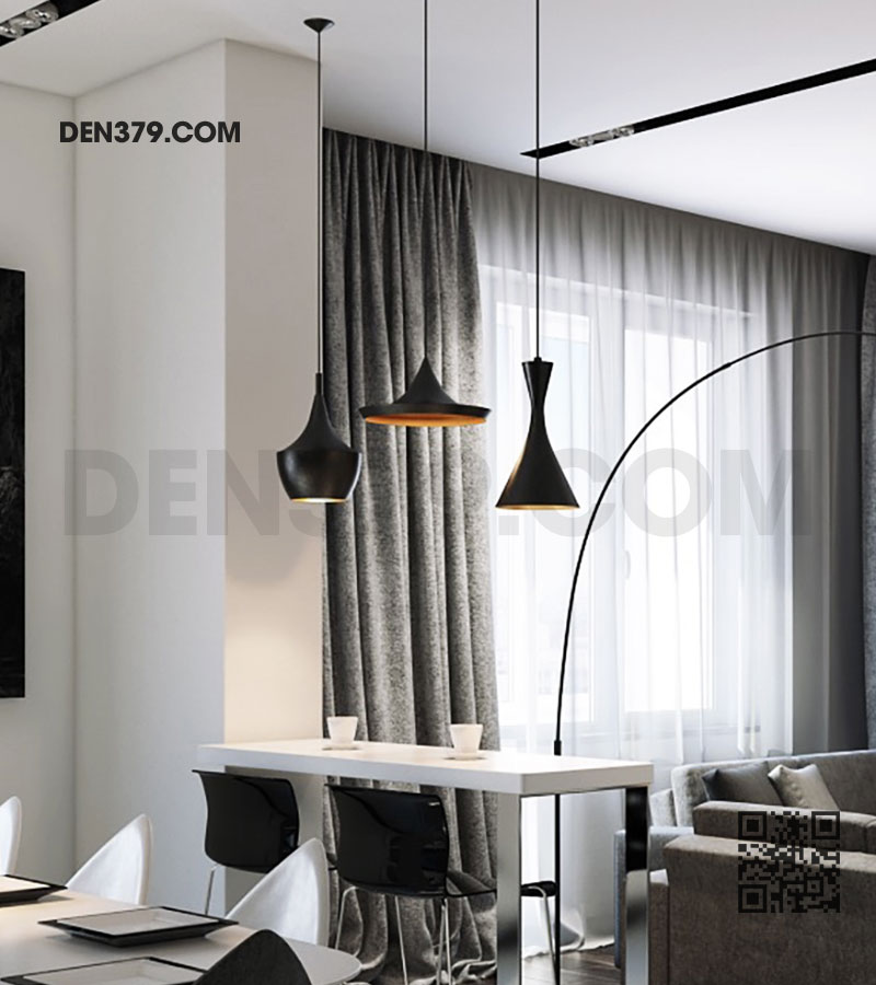 Đèn thả trang trí chụp hợp kim DH28A