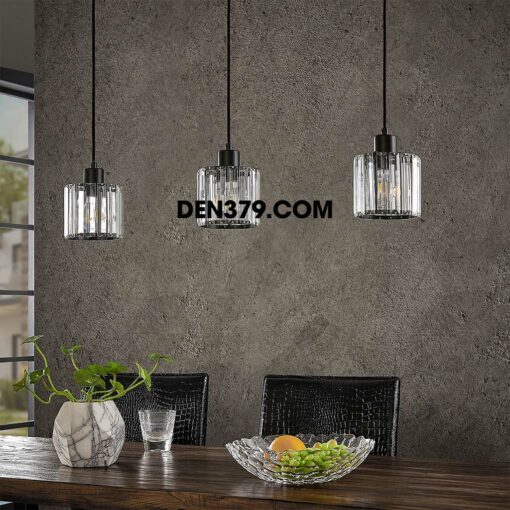 Đèn thả trang trí pha lê 3 chiếc DH8055/3