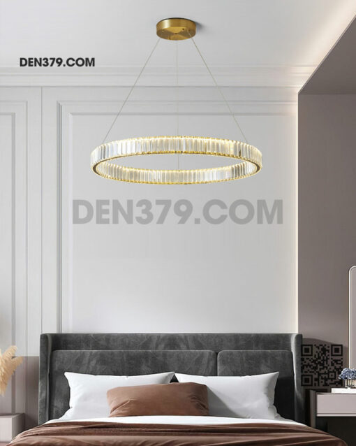 Đèn thả trang trí vòng pha lê cao cấp DH8075