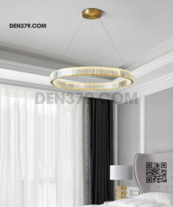 Đèn thả trang trí vòng pha lê cao cấp DH8075
