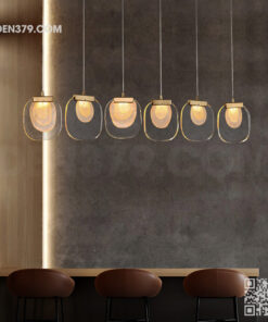 Đèn thả trang trí pha lê cao cấp DK6621