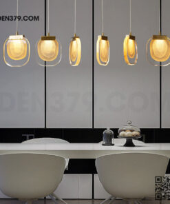Đèn thả trang trí pha lê cao cấp DK6621