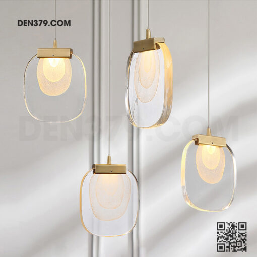Đèn thả trang trí pha lê cao cấp DK6621