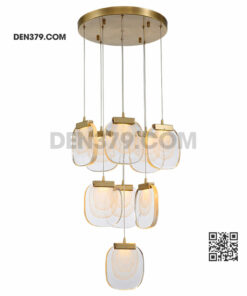 Bộ đèn thả 9 chiếc cao cấp DK6621/9