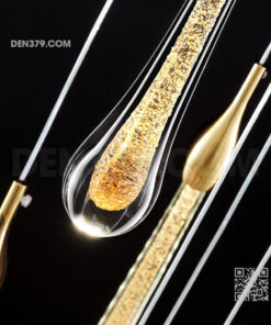 Đèn thả trang trí giọt nước pha lê cao cấp DK6828