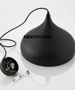 Đèn thả trang trí chóa nhôm hiện đại DK911