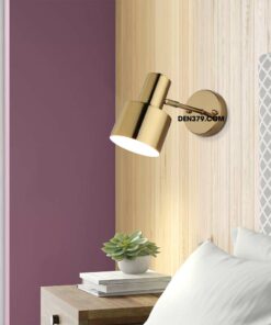 Đèn tường ống rọi xi vàng cao cấp xoay QH507