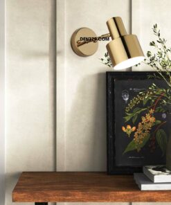 Đèn tường ống rọi xi vàng cao cấp xoay QH507