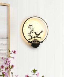 Đèn tường Hoa đào đón xuân QK420