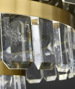 Đèn chùm đồng pha lê hiện đại cao cấp DN6046