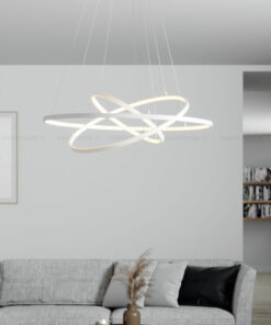 Đèn thả,đèn thả trang trí,đèn thả 3 vòng,đèn thả bàn ăn,đèn thả led 3 vòng,đèn thả hiện đại,đèn thả phòng khách