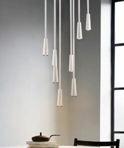 Đèn thả trang trí 8 đầu rọi 3W trang trí bàn ăn