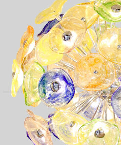 Đèn thả trang trí thủy tinh nhiều màu cao cấp