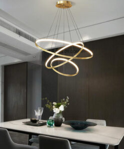 Đèn thả,đèn thả trang trí,đèn thả 3 vòng,đèn thả bàn ăn,đèn thả led 3 vòng,đèn thả hiện đại