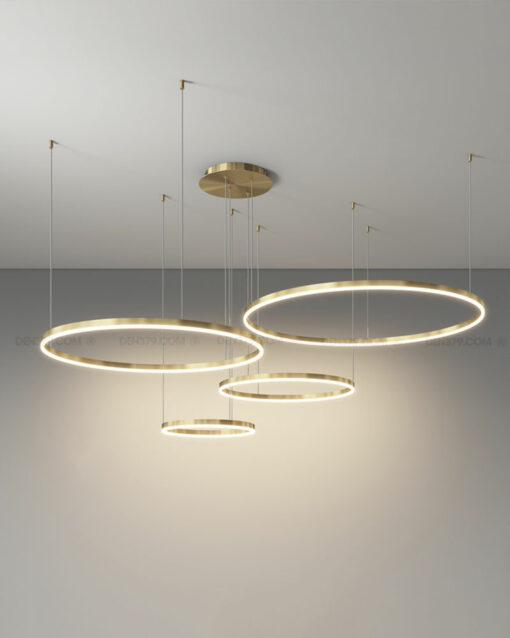 Đèn thả,đèn thả trang trí,đèn thả 4 vòng,đèn thả bàn ăn,đèn thả led 4 vòng,đèn thả hiện đại,đèn trang trí phòng khách