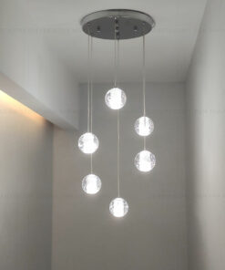 Đèn thả thông tầng pha lê DK2084T