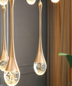 Đèn thả thông tầng pha lê hiện đại DK8065