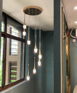 Đèn thả thông tầng pha lê hiện đại DK8065