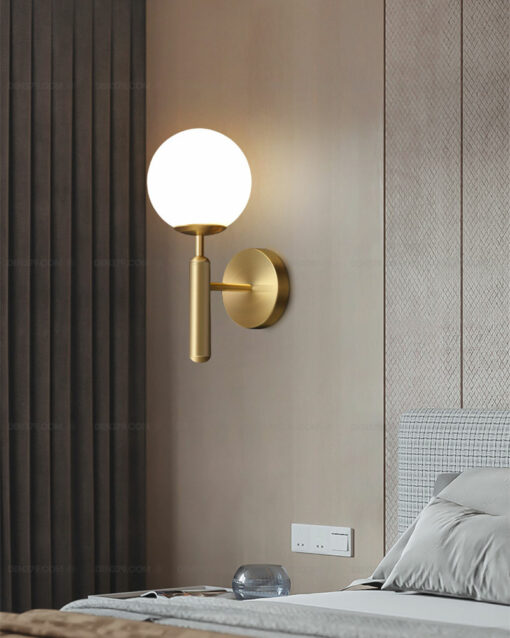 đèn tường thủy tinh,đèn tường trang trí, đèn tường hiện đại,đèn gắn tường,đèn tường,đèn tường phòng ngủ