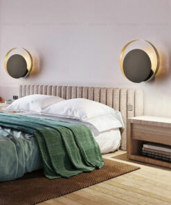 đèn tường hiện đại, đèn gắn tường, đèn tường trang trí, đèn tường led hình tròn,đèn tương, đèn tường trang trí phòng khách ngủ