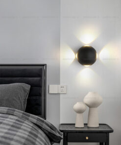 Đèn led hắt tường, đèn tường trang trí, đèn hắt tường, đèn tường 4 đầu sáng, đèn phòng ngử