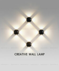 Đèn led hắt tường, đèn tường trang trí, đèn hắt tường, đèn tường 4 đầu sáng