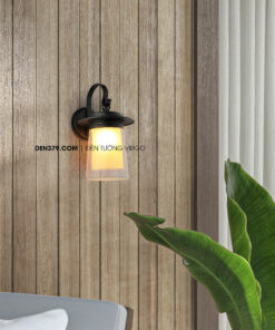 Đèn tường decor ngoài trời chụp thủy tinh VT208W