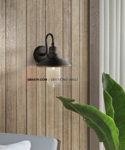 Đèn tường ngoài trời chụp thủy tinh trong cao cấp VT932W