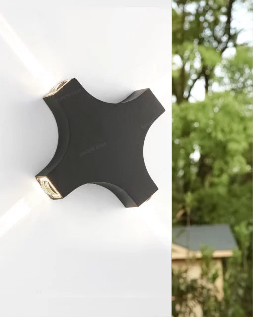 Đèn hắt tường ngoài trời 4 tia 3W X4 W171