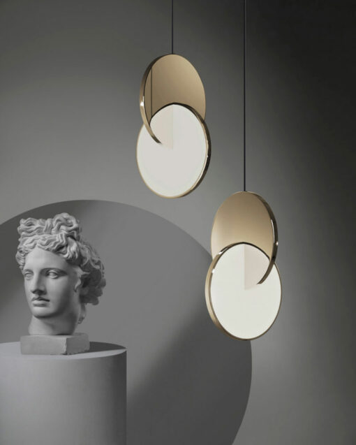 Đèn thả trang trí inox hiện đại D2185