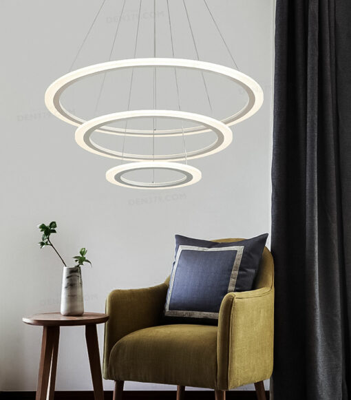 Đèn thả LED 3 vòng tròn D6008/3