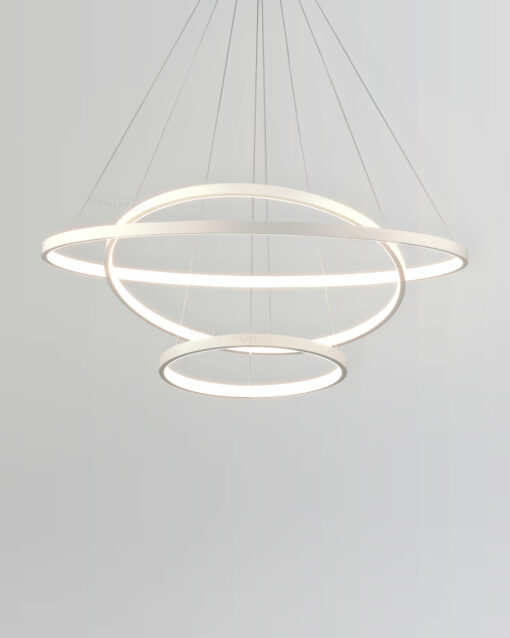 Đèn thả LED trang trí 3 vòng hiện đại D816