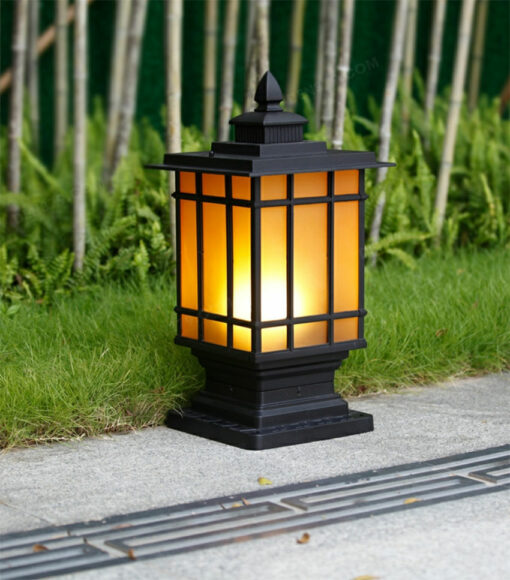 Đèn trụ cổng trang trí sân vườn ngoài trời cao cấp 41142